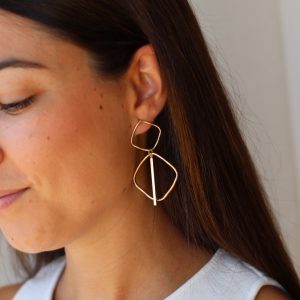 Pendientes de bisutería elegantes